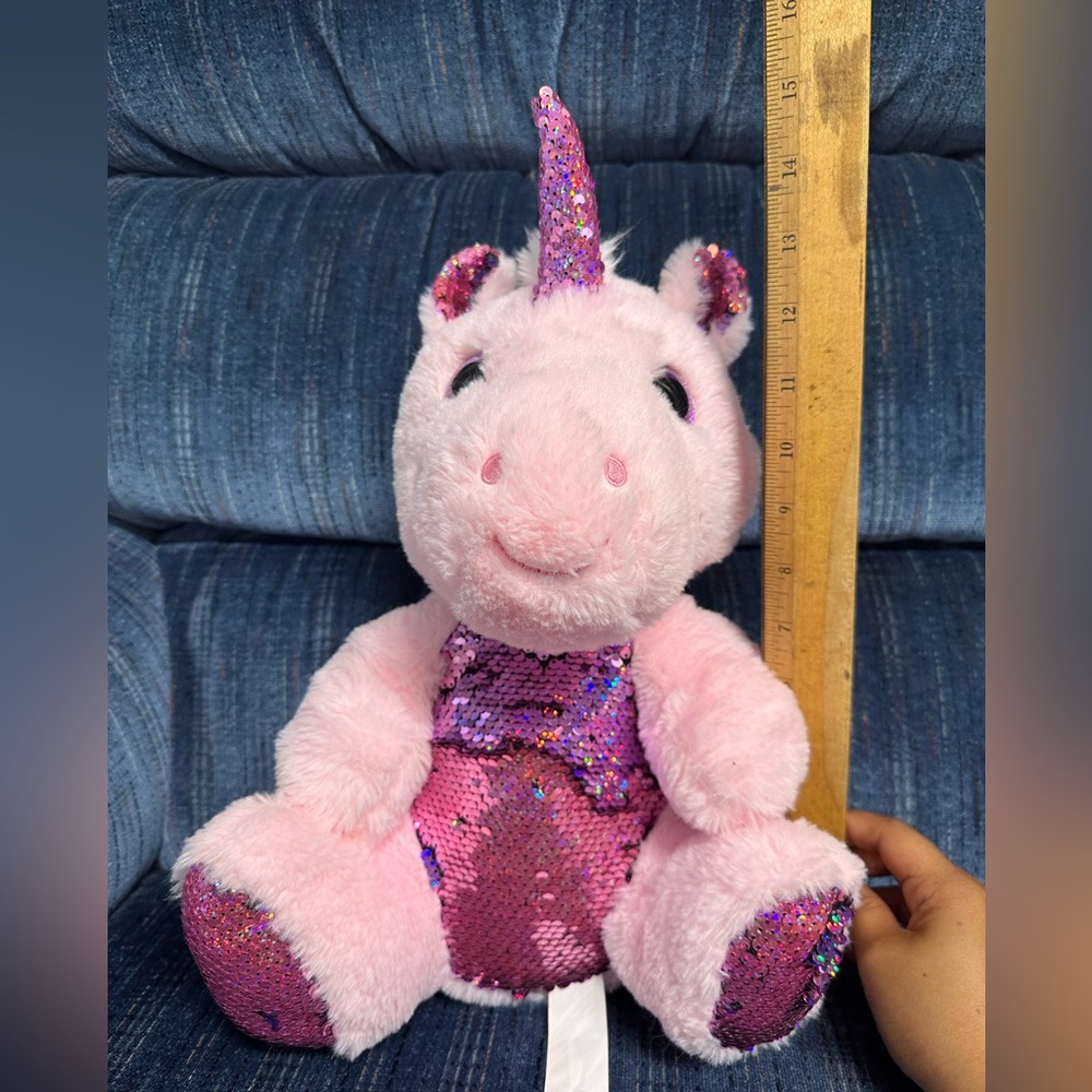 Unicorn plushie for kids cute pink unicorn
